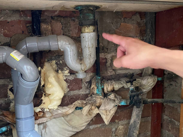 Water damage restoration process in PA